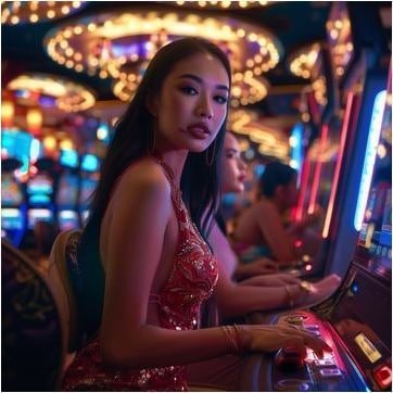 Multi-camera view of roulette wheel and betting layout